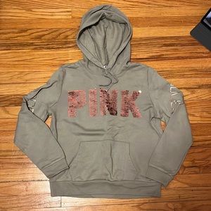 Women’s Hoodie, Sage Green, Adult Medium